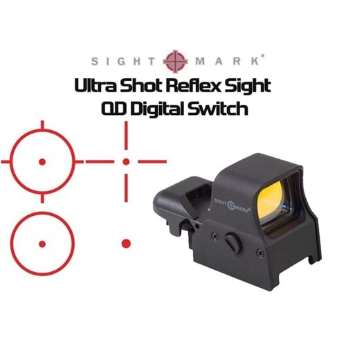 Ultra Shot Reflex Sight QD Digital Switch