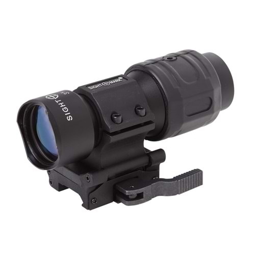 3x Tactical Magnifier Yana Yatan - Clamshell Yakınlaştırıcı
