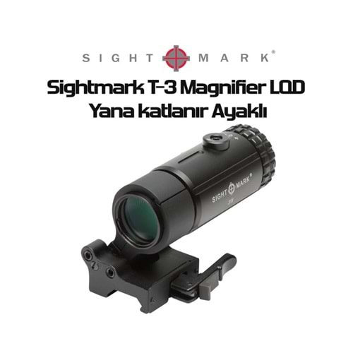 Sightmark T-3 Magnifier LQD Yana katlanır Ayaklı SM19063