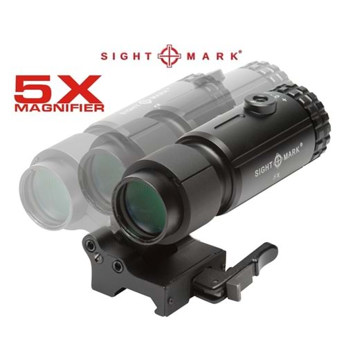 5X MAGNIFIER LQD Flip Yan Yüzey Montaj Ayaklı SM19064