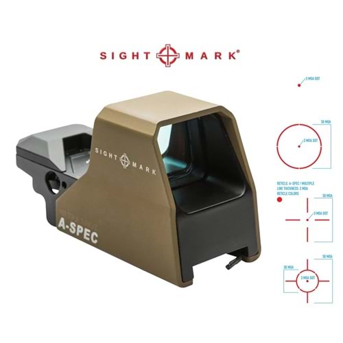 SIGHTMARK ULTRASHOT A-SPEC REFLEX SIGHT DE SM26032DE