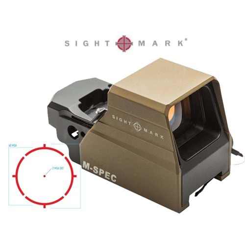 Ultra Shot M-Spec Reflex Sight LQD DARK EARTH GEÇME APARATLI SM26034DE