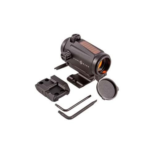SIGHTMARK ELEMENT MINI SOLAR REDDOT - Güneş Enerjili
