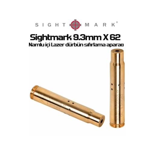 SIGHTMARK 9.3mm X 62 Namlu içi Lazer dürbün sıfırlama aparatı