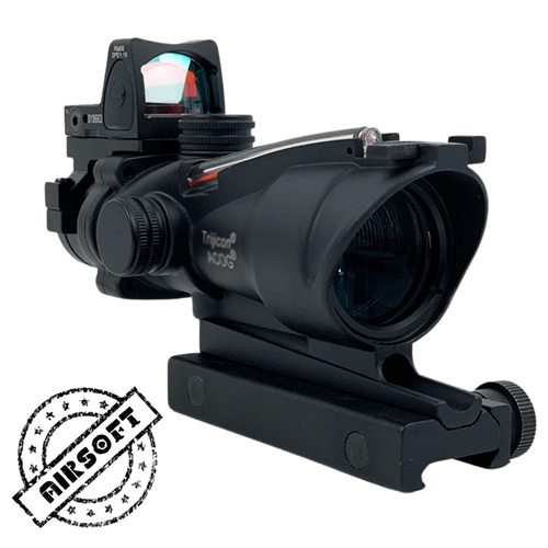SOTAC ACOG 4X32+RMR Magnifier & Red Dot Set