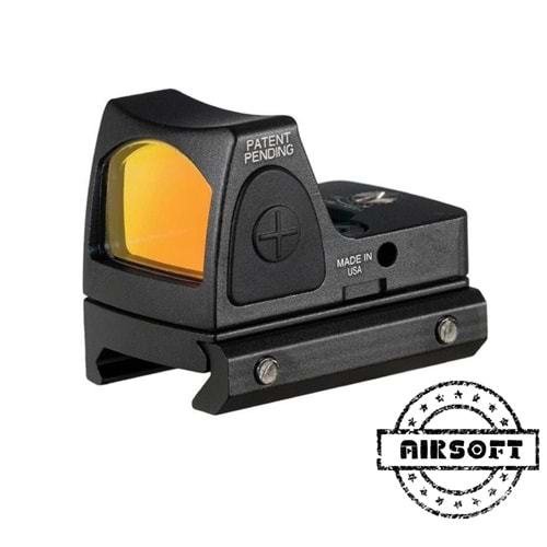 SOTAC RMR Red Dot Reflex Sight Scope Fit 20mm Weaver Rail Nişangah Siyah - SOTAC-RMR-BK