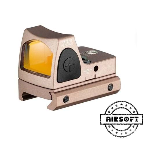 SOTAC RMR Red Dot Reflex Sight Scope Fit 20mm Weaver Rail Nişangah Tan - SOTAC-RMR-TN
