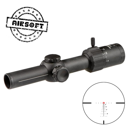 Sotac Sg Style Tango SFP 1-6x24mm IR Airsoft Tüfek Dürbünü - Siyah