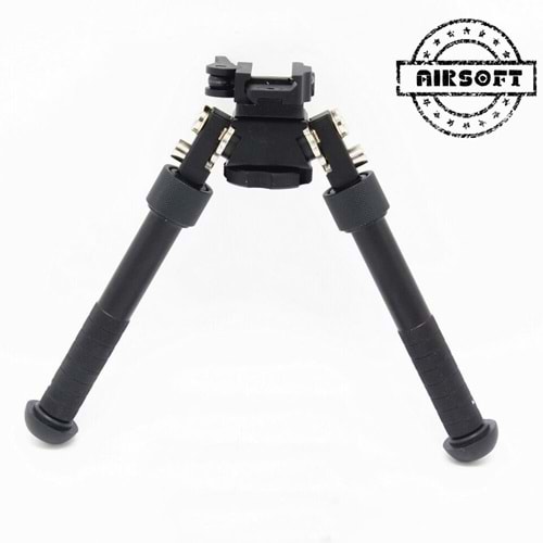 SOTAC V8 Tactical Rifle Bipod Adjustable 360° Gun Tripod Bracket for Outdoor Hunting in Shooting Range Shooting Range