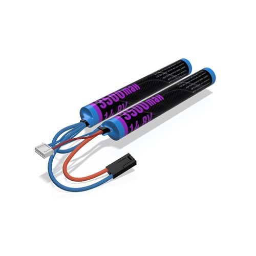 EMR 14.8V 3500mAh İki Yaprak Pil Tamiya