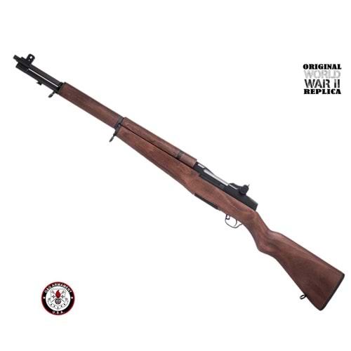 M1 Garand AEG Airsoft Tüfek - Gerçek Ağaç/Metal