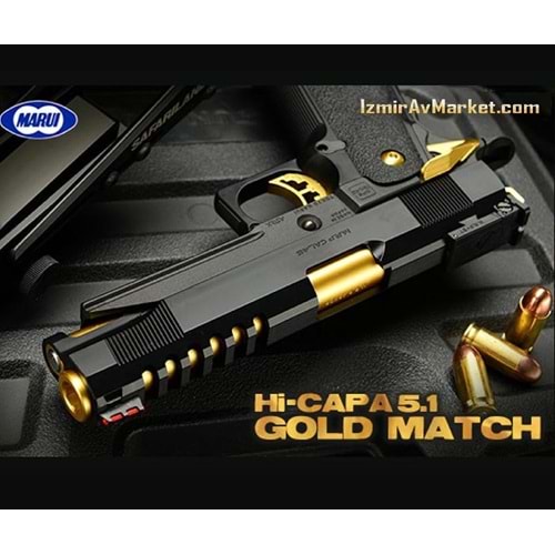 Tokyo Marui Gold Match HI-CAPA 5.1 GBB Airsoft Tabanca