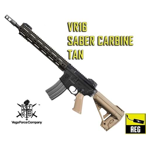 VFC VR16 SABER CARBINE AEG (TAN) AIRSOFT TÜFEK