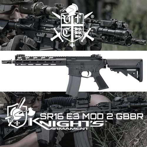 VFC KAC SR16 E3 CQB MOD2 ''11.5 M-LOK GBBR Airsoft Tüfek — Siyah (VFC M4 V3 Gas Sistem)