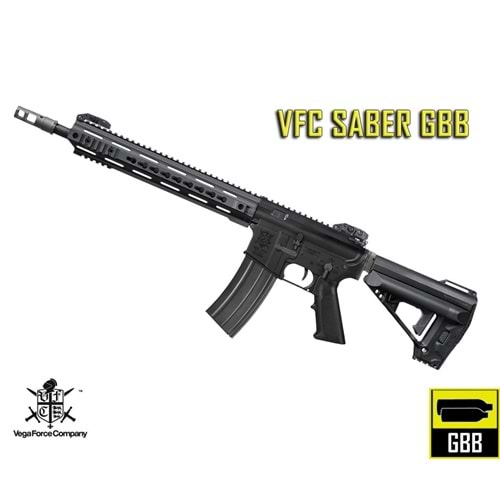 VFC VR16 SABER CARBINE GBB BLACK AIRSOFT TÜFEK