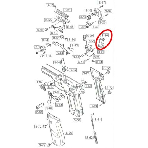 We F226 Yedek Parça Parts No #30