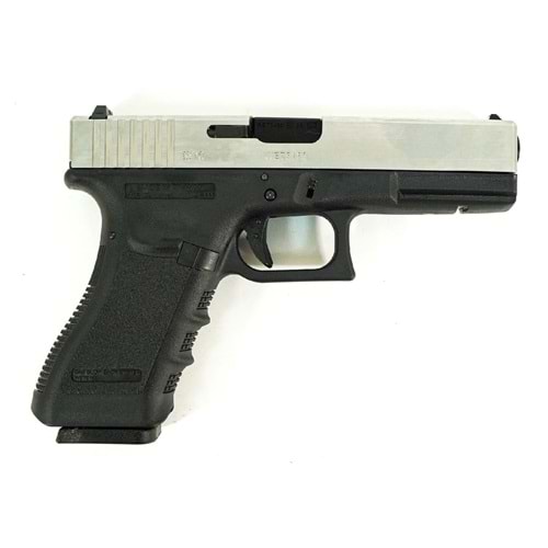 WE G17 GLOCK 17 Gen 3 Silver GBB Airsoft Tabanca (WE-G001A-SV)