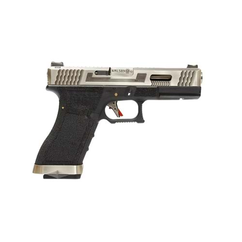 WE Glock G17 T7 GBB Airsoft Tabanca SV Kızak / SV Namlu / BK Gövde