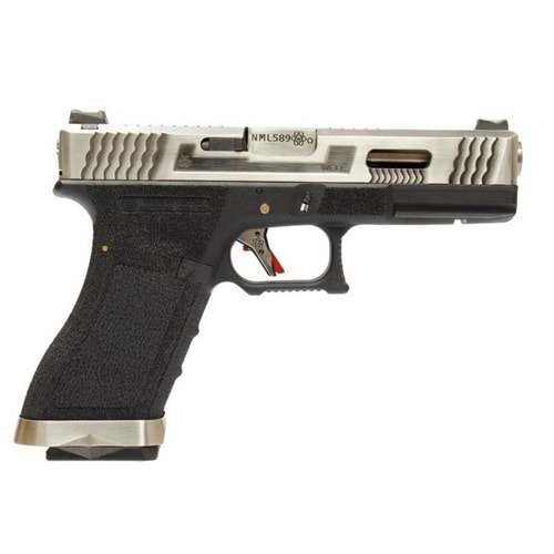 WE Glock G18 FullAuto T7 GBB Airsoft Tabanca SV Kızak / SV Namlu / BK Gövde