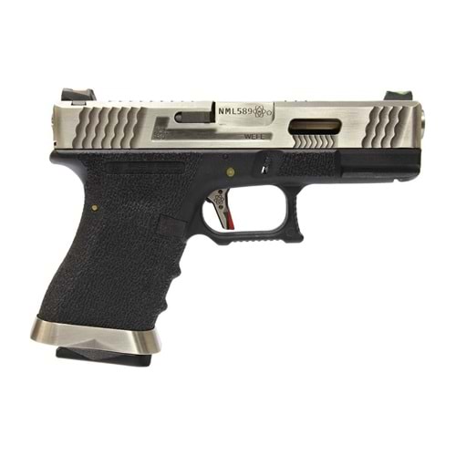 WE Glock G19 T7 GBB Airsoft Tabanca SV Kızak / SV Namlu / BK Gövde