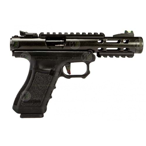 WE GALAXY BK Glock/Ruger HYBRID GBB Airsoft Tabanca Siyah