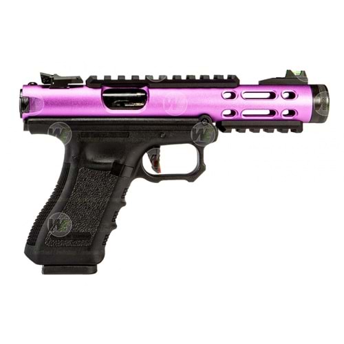 WE GALAXY PL Glock/Ruger HYBRID GBB Airsoft Tabanca PURPLE Mor