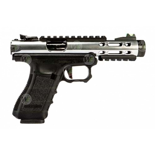 WE GALAXY SV Glock/Ruger HYBRID GBB Airsoft Tabanca SILVER