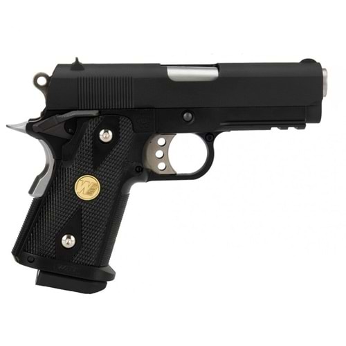 WE Hi-capa .45 A Full Metal Airsoft GBB Tabanca - Siyah