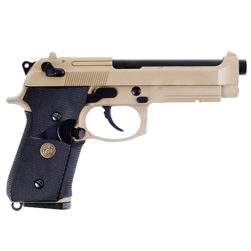 WE M9A1 Navy Version Airsoft GBB Tabanca - Çöl Rengi