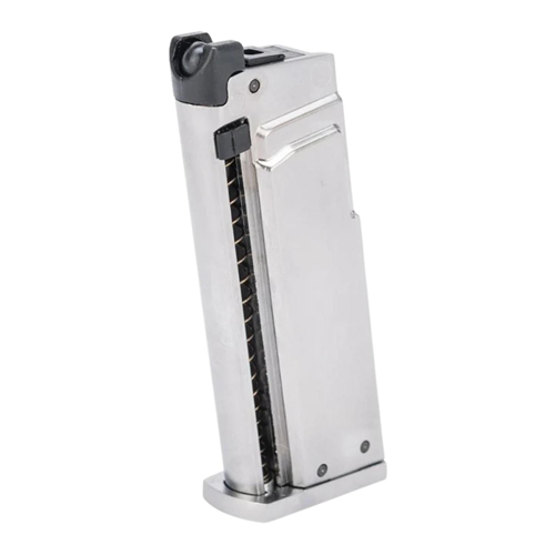 WE CT25 Airsoft Yedek Şarjör Gümüş Mini Beretta uyumlu - WE-MG-CTG-SV
