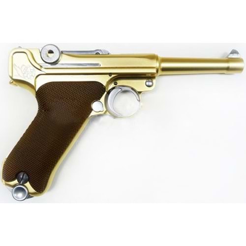 WE P08 ALTIN LUGER GOLDEN (S) 4'' Namlu AIRSOFT TABANCA