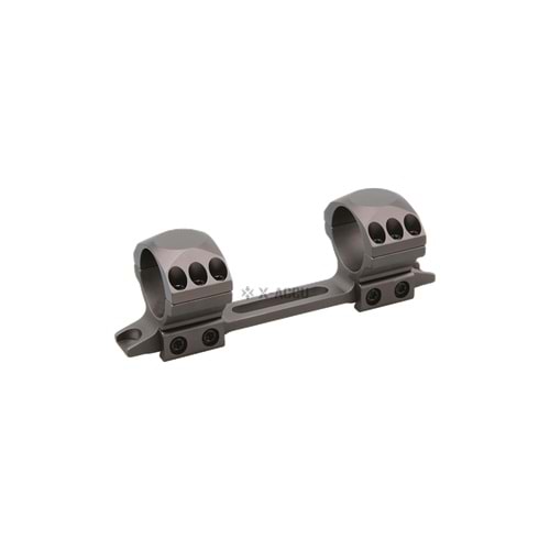 X-ACCU 30mm Medium Profil TEK PARCA FDE COYOTE 11mm DOVETAIL Ray için Dürbün Ayağı XASR-F3100