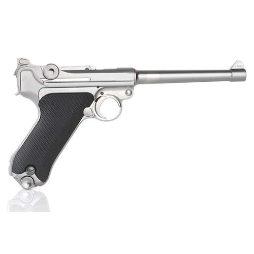 WE P08 Luger 6 Silver GBB Airsoft Tabanca