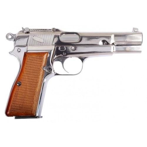 WE BROWNING HI POWER SILVER AIRSOFT TABANCA