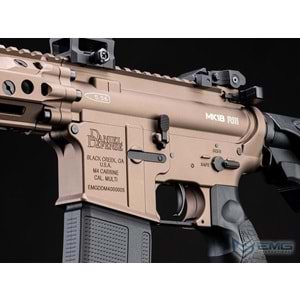 EMG HELIOS Daniel Defense Lisanslı MK18 RIII DESERT Airsoft AEG Tüfeği, CYMA Platinum QBS