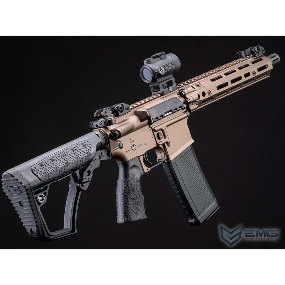 EMG HELIOS Daniel Defense Lisanslı MK18 RIII DESERT Airsoft AEG Tüfeği, CYMA Platinum QBS