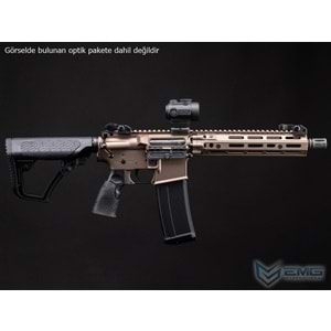 EMG HELIOS Daniel Defense Lisanslı MK18 RIII DESERT Airsoft AEG Tüfeği, CYMA Platinum QBS