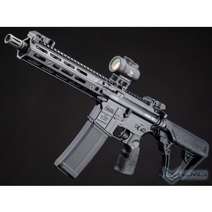 EMG HELIOS Daniel Defense Lisanslı MK18 RIII SIYAH Airsoft AEG Tüfeği, CYMA Platinum QBS