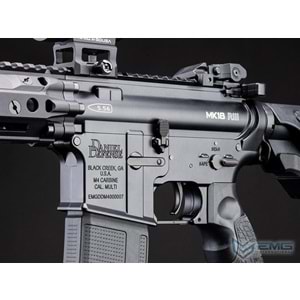 EMG HELIOS Daniel Defense Lisanslı MK18 RIII SIYAH Airsoft AEG Tüfeği, CYMA Platinum QBS