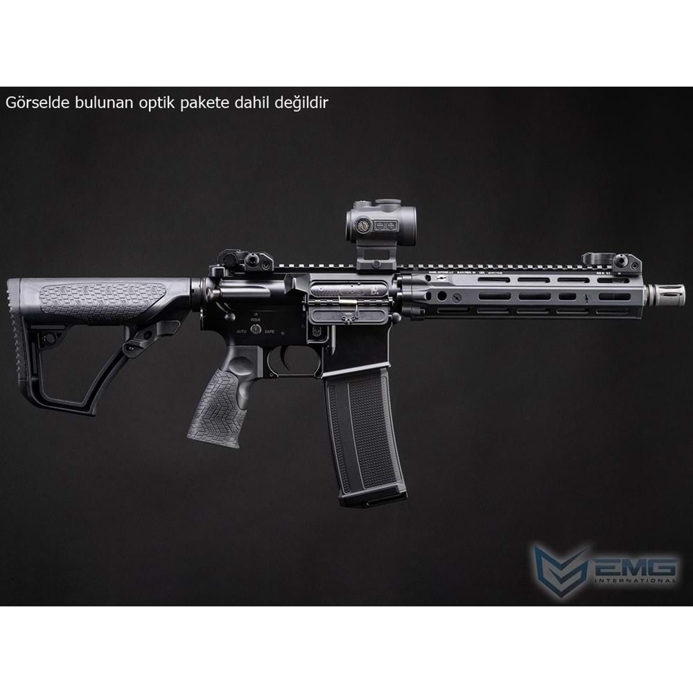 EMG HELIOS Daniel Defense Lisanslı MK18 RIII SIYAH Airsoft AEG Tüfeği, CYMA Platinum QBS