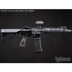 EMG HELIOS Daniel Defense Lisanslı MK18 RIII SIYAH Airsoft AEG Tüfeği, CYMA Platinum QBS