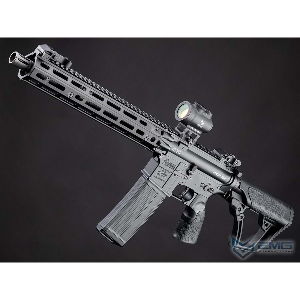 EMG Daniel Defense Lisanslı DDM4A1 RIII SIYAH Airsoft AEG Tüfek, CYMA Platin QBS