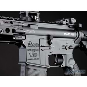 EMG Daniel Defense Lisanslı DDM4A1 RIII SIYAH Airsoft AEG Tüfek, CYMA Platin QBS