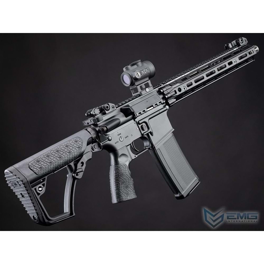 EMG Daniel Defense Lisanslı DDM4A1 RIII SIYAH Airsoft AEG Tüfek, CYMA Platin QBS