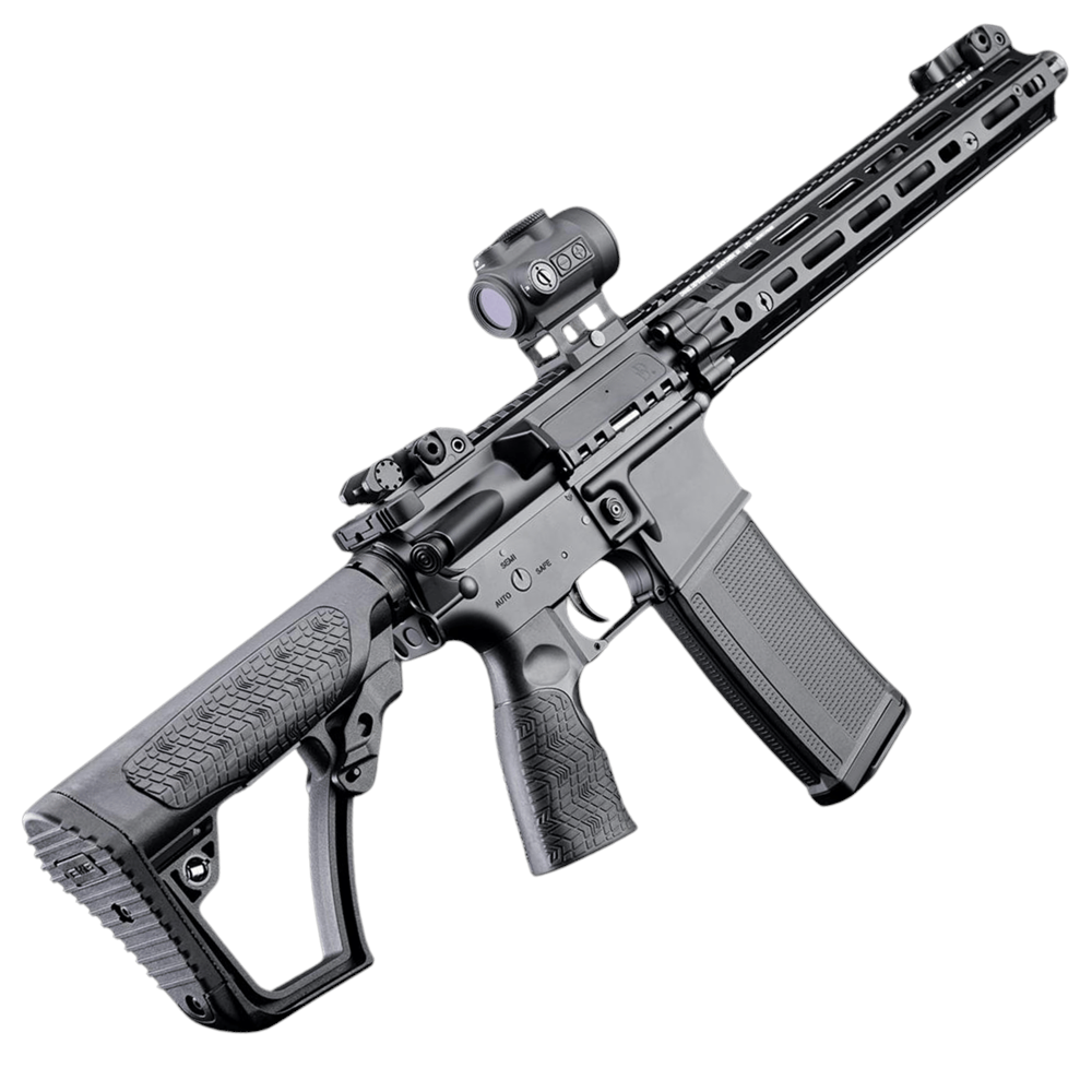 EMG Daniel Defense DDM4A1 RIII SIYAH Airsoft AEG Tüfek, CYMA Platin QBS (101161)
