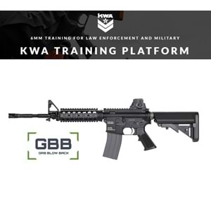 KWA LM4 RIS PTR GBB AIRSOFT Personal Training Rifle