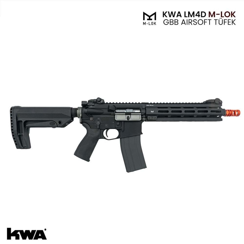 KWA LM4D MLOK GAS Blowback AIRSOFT TRAINING RIFLE