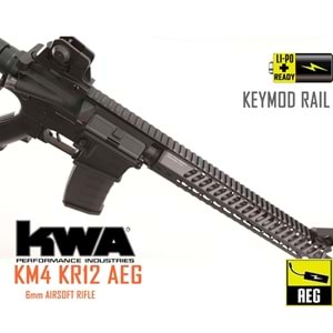 KWA KM4 KR12 LIPO READY AEG AIRSOFT TÜFEK