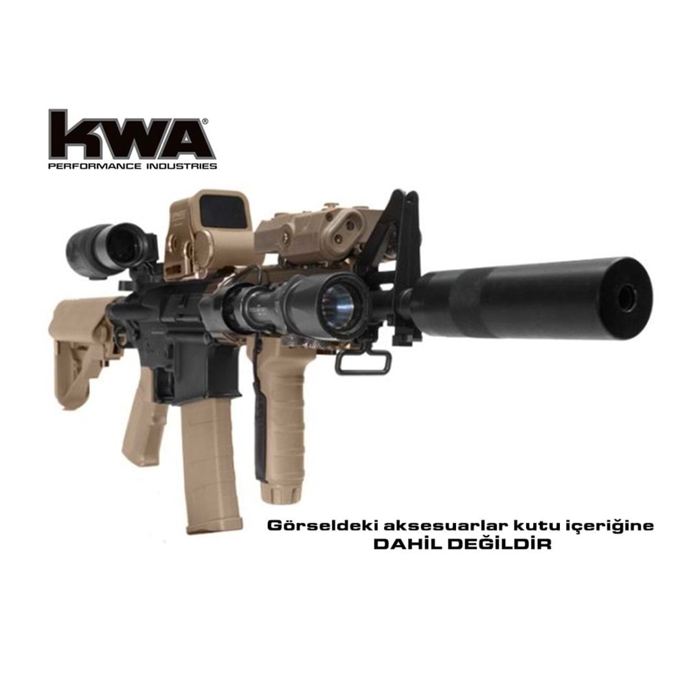 KWA KM4 SR7 FDE 6MM AEG AIRSOFT TÜFEK - TAN