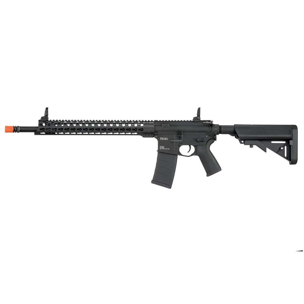 KWA AEG2.5 VM4 Ronin Gen2 Airsoft Tüfek (Model: X-18 SPR / 15'' Keymod Handguard) Siyah